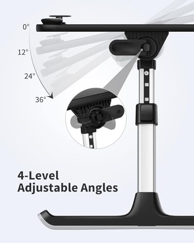 Smart Home SAIJI Height & Angle Adjustable Laptop Stand for Bed, for Daily Use