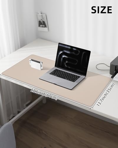 Smart Home AFIING Desk Pad Protector 23.6" x 13.7" - Non-Slip Essentials