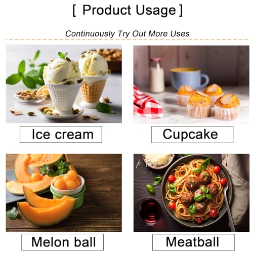 Smart Home Saebye Large Cookie Scoop, 4 Tbsp / 60 MZ Essentials